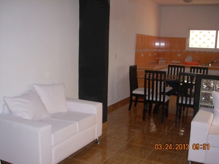 'Living and dining room. Downstairs apartment' Casas particulares are an alternative to hotels in Cuba. Check our website cubaparticular.com often for new casas.
